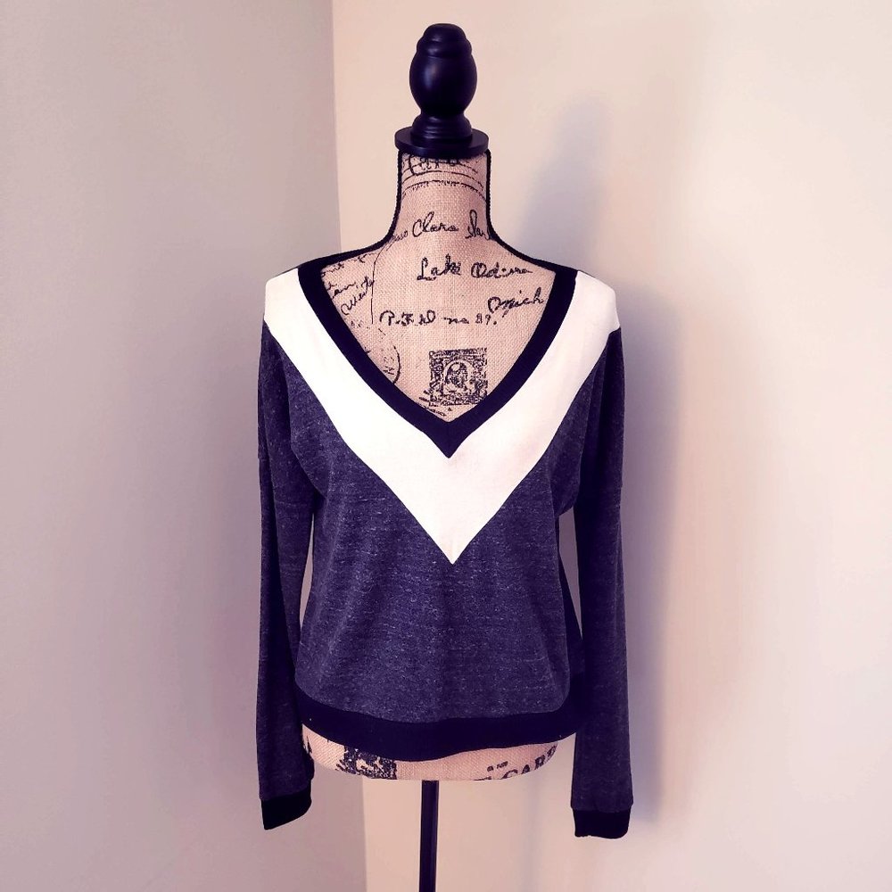 Tri-color Sweater